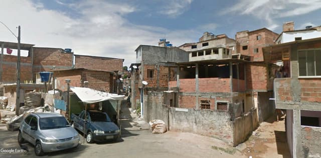 Moradias no Loteamento Nova República. Fonte: Google Street View, 2021