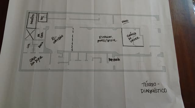 Oficinas de projeto - áreas comuns.