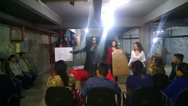 Oficinas de projeto - áreas comuns.