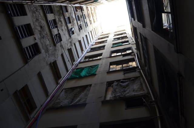 Prédio da Ocupação José Bonifácio.
