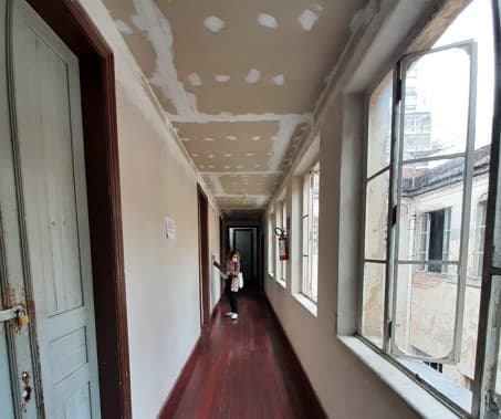 Interior da Ocupação São João 288.
