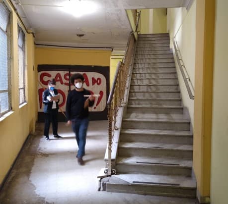 Interior da Ocupação São João 288.