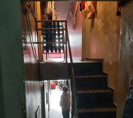 Interior da Ocupação Rio Branco.