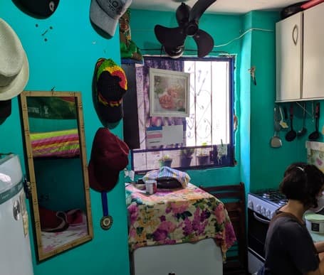 Interior da Ocupação Rio Branco.