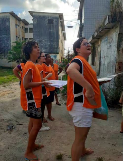 Selagem e capacitação dos voluntários
