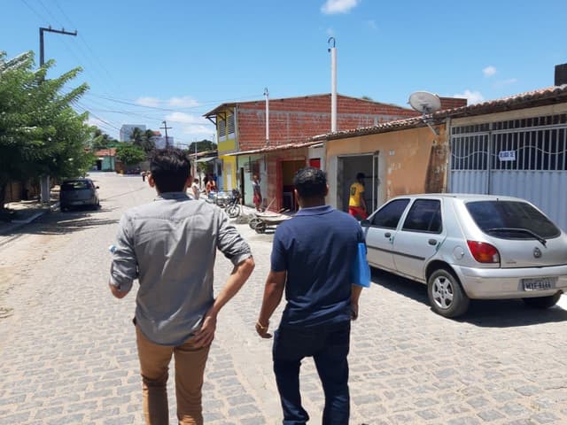 Reunião preparatória com as lideranças comunitárias, 2019. Fonte: EMAU Maré, 2019.