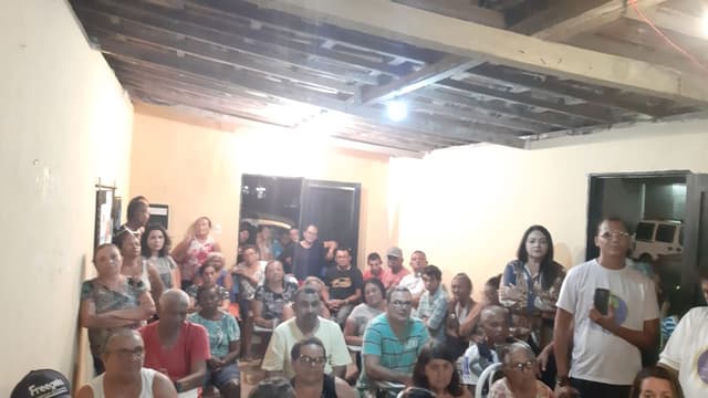 1ª Assembleia de Lançamento do Projeto, 2019. Fonte: EMAU Maré, 2019.