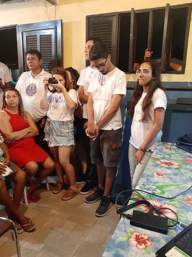 1ª Assembleia de Lançamento do Projeto, 2019. Fonte: EMAU Maré, 2019.