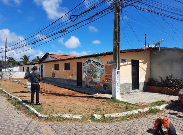 Foto do Conjunto Habitacional dos Garis. Fonte: EMAU Maré, 2020.