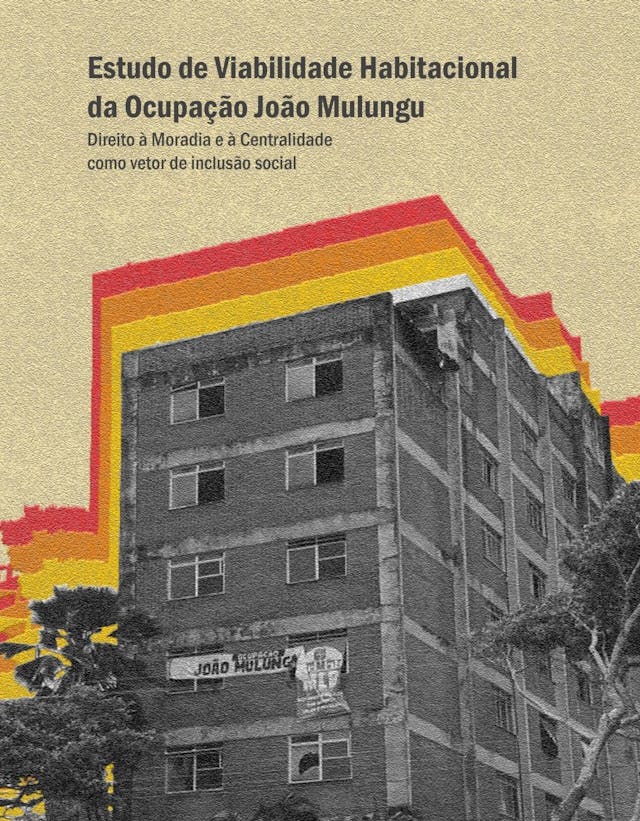 Capa do Estudo de Viabilidade Habitacional da Ocupação João Mulungu.